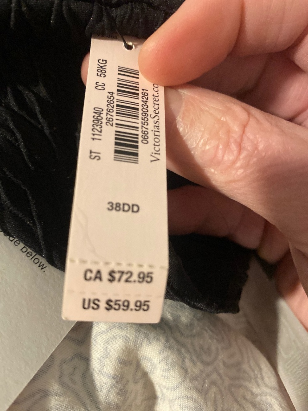 Victoria secret bikini top padded